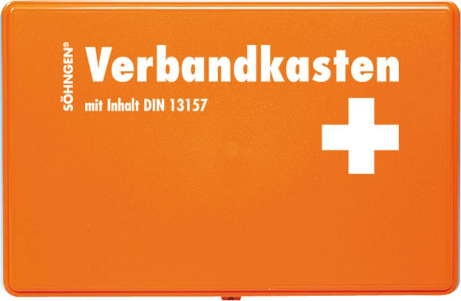 SÖHNGEN Verbandkasten KIEL orange, DIN 13157