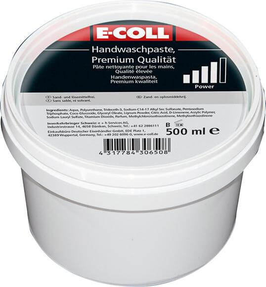 E-COLL Handwaschpaste Premium Qualität 500ml E-COLL