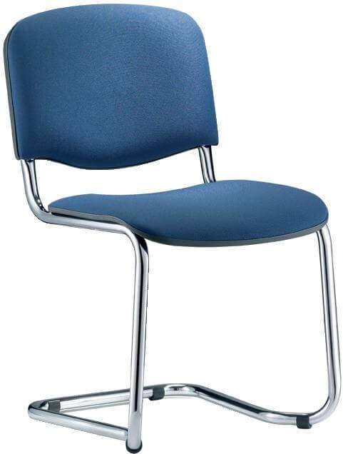 Bes.-stuhl ISO swing chrom/blau