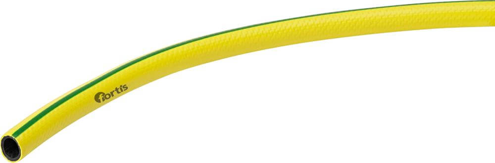 Wasserschlauch PVC, gelb/grün, 18,6x2,7 mm, 50 m, FORTIS