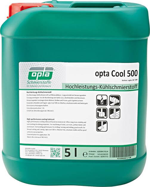 opta Hochleistungs- Kühlschmierstoff COOL 5005l OPTA