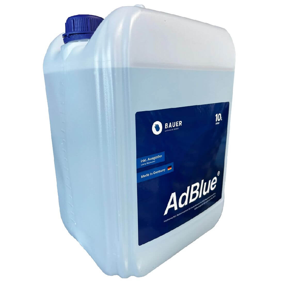 AdBlue 10 Liter Harnstofflösung für Dieselmotoren inkl. Flex Ausgießer ISO22241 
