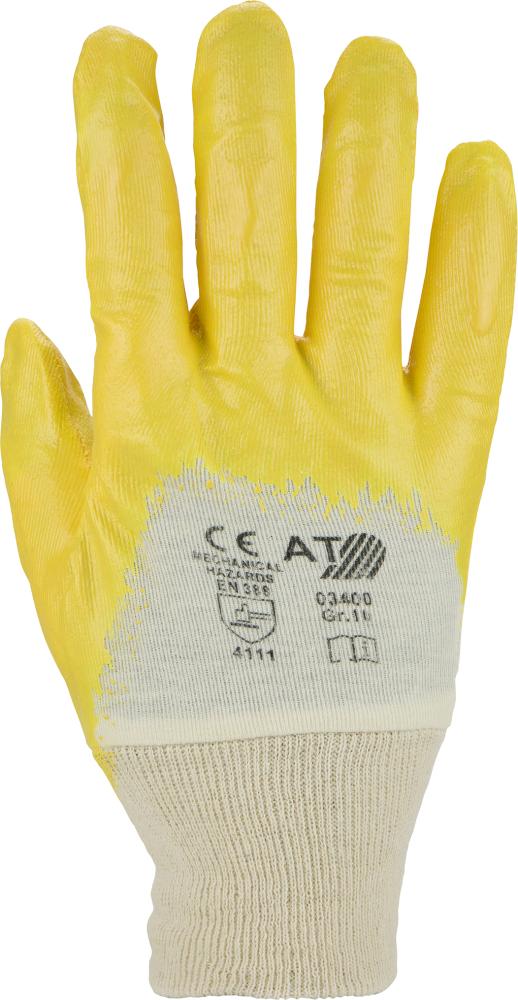 Handschuh, Nitril, Gr.10,gelb
