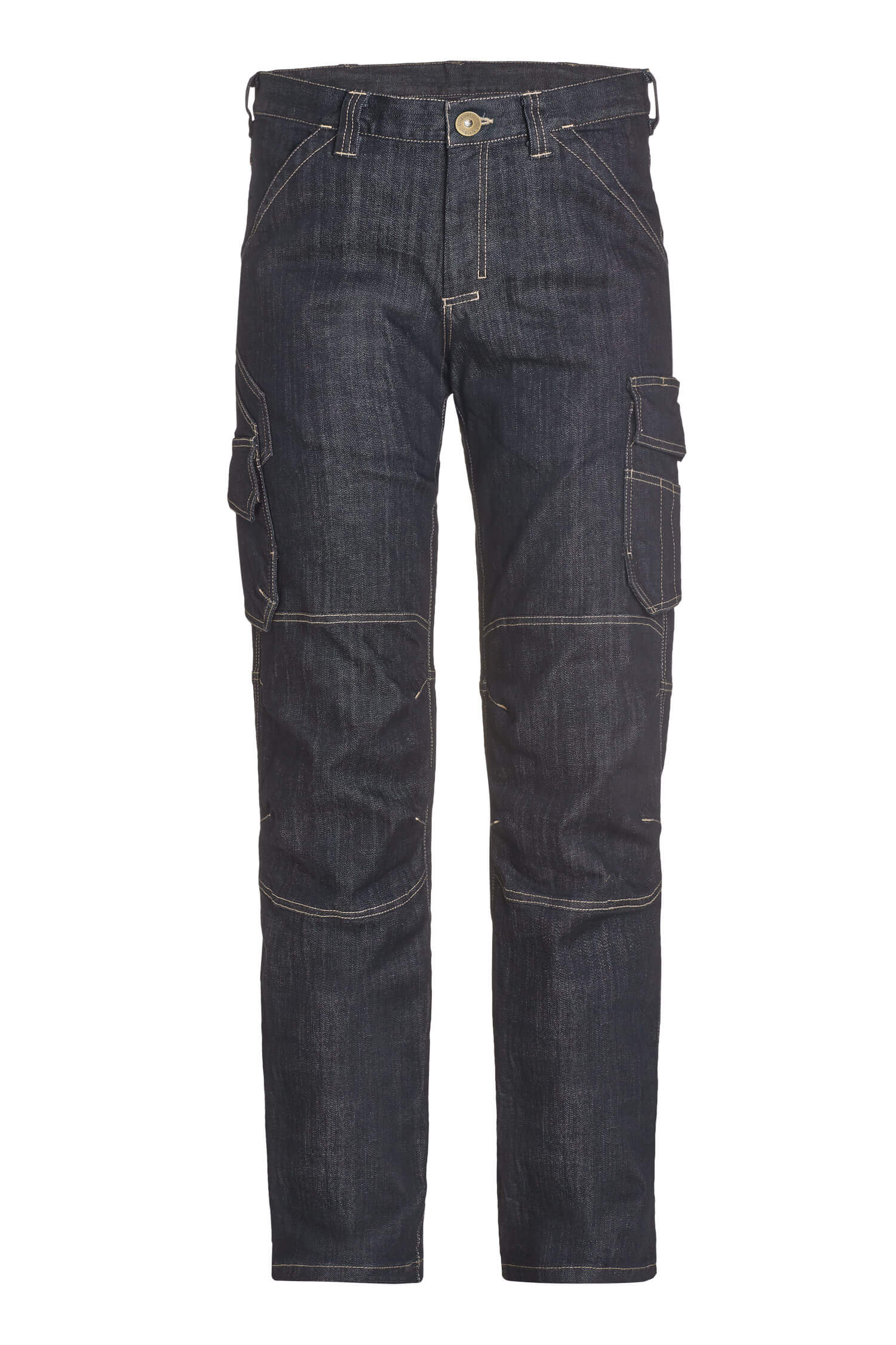 FHB WILHELM Jeans Arbeitshose, schwarzblau, Gr. 98
