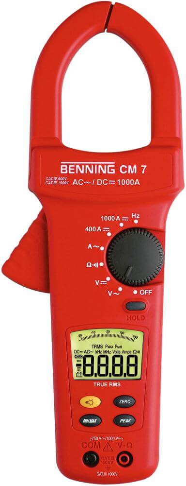 Benning Digital-Stromzangen- Multimeter CM 7 Benning