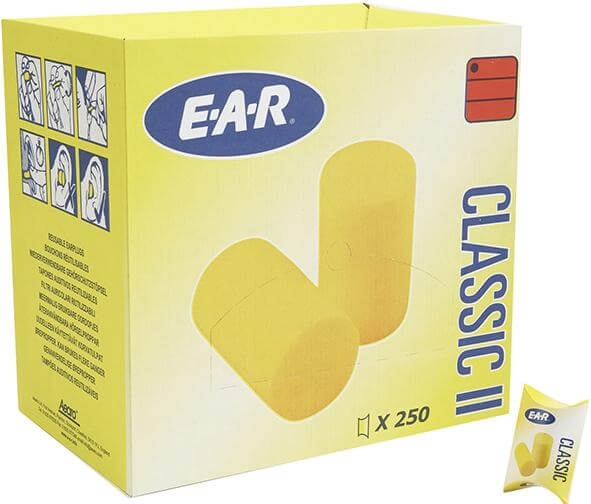 3M Gehörschutzstöpsel EAR Classic2(Box a250 Paar)
