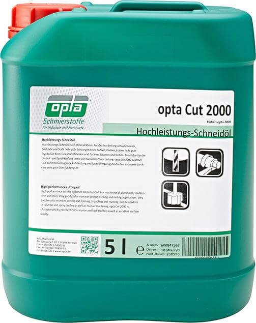 opta Hochleistungs-Schneidöl CUT 2000 10l OPTA
